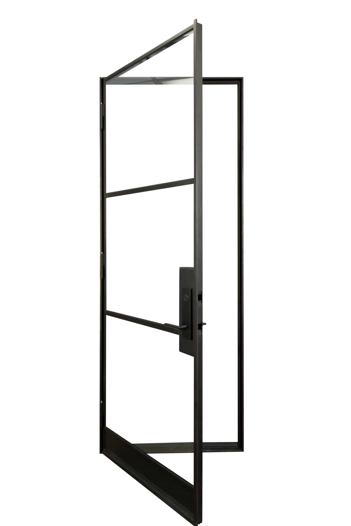 Slimline™ Single Door 3 Light with Kickplate