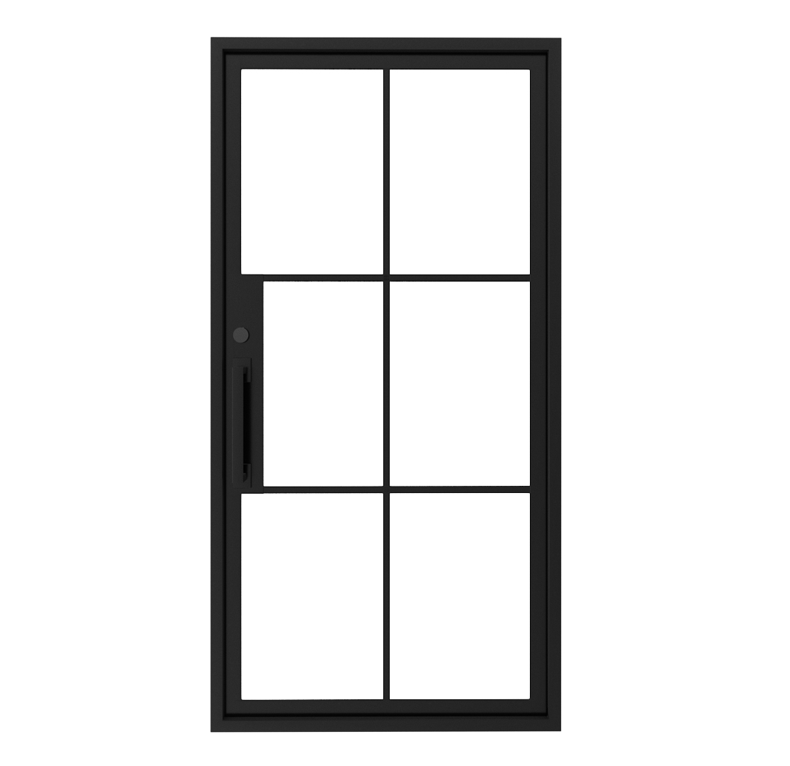 PO.Pivot-4896R_front-72 Stellar Pivot Door 6 Light Double