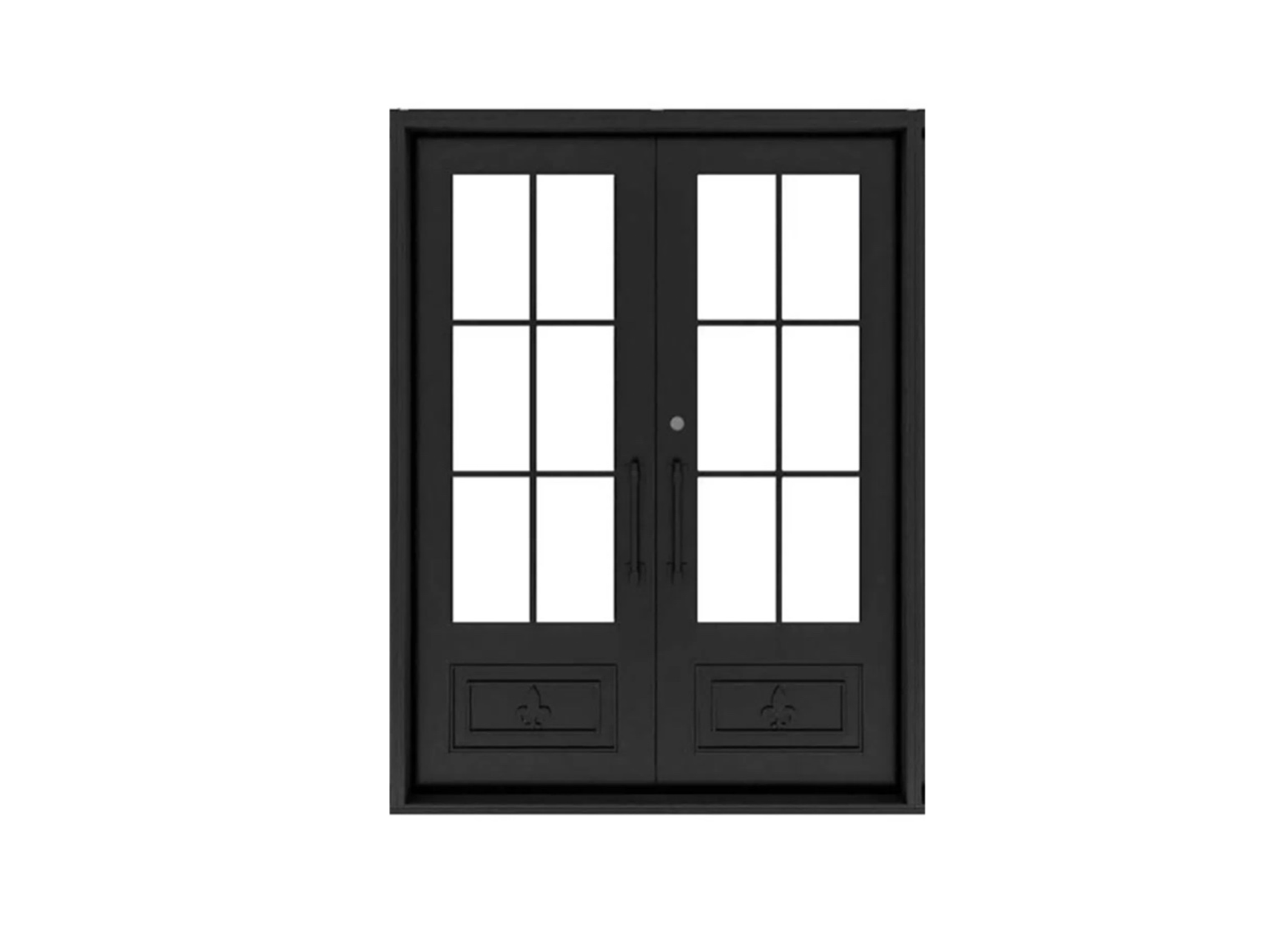 Stellar Bold double door with recess panel
