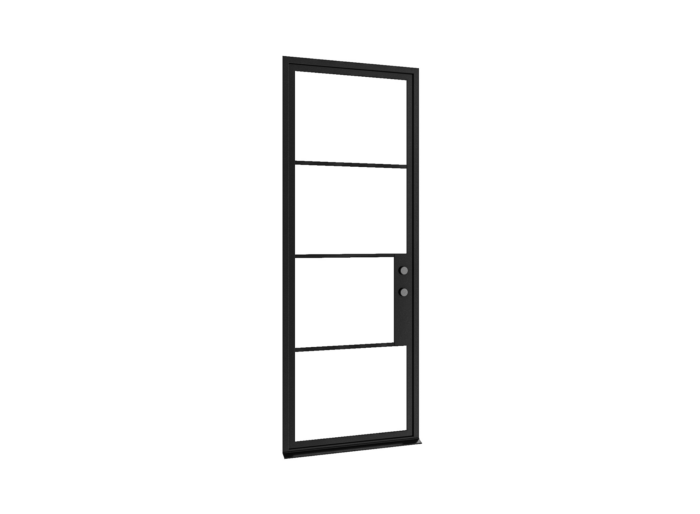 Stellar Classic™ 36" X 96" Single Door 4 light (Left Hand Out-Swing) - Image 2