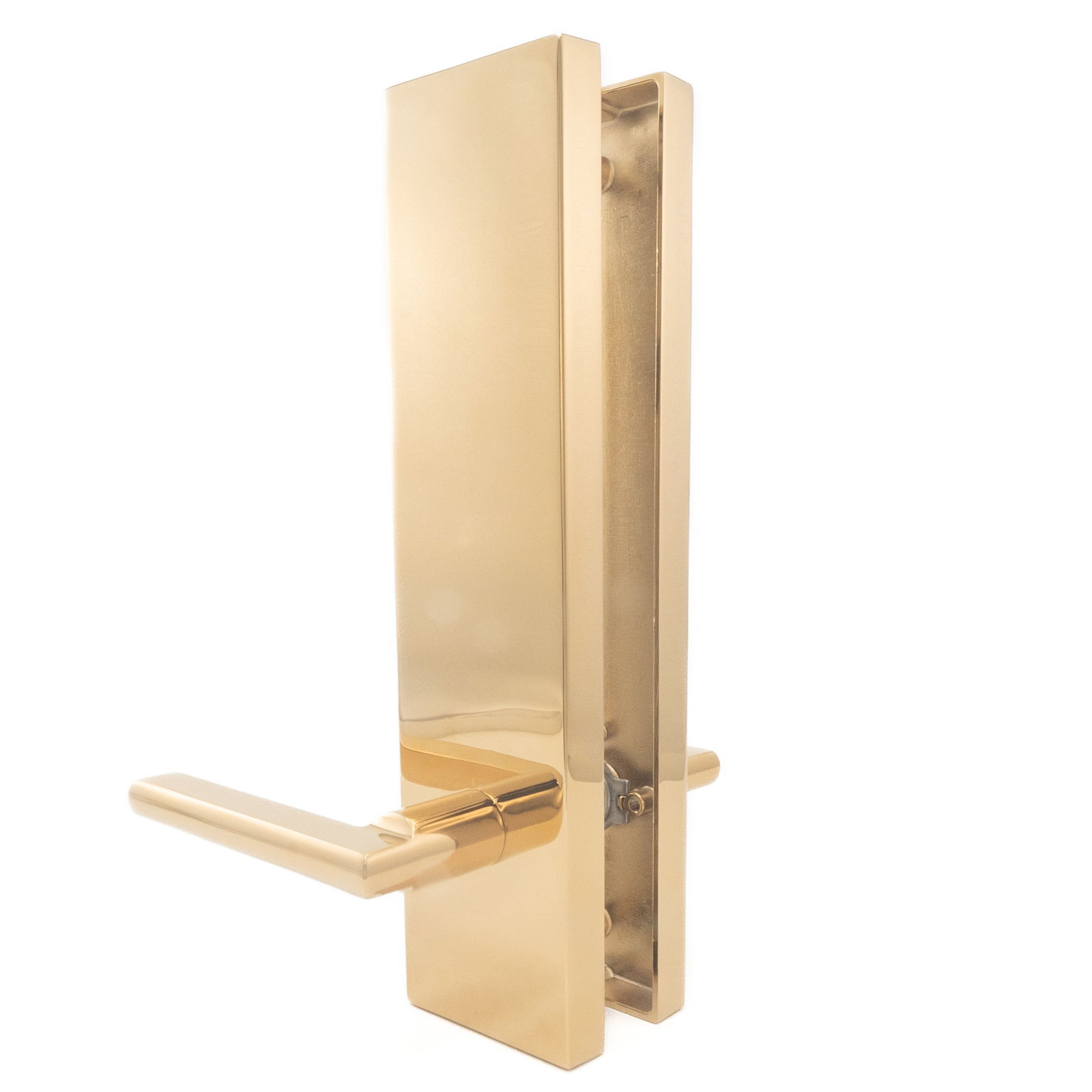 Polished Brass Lever