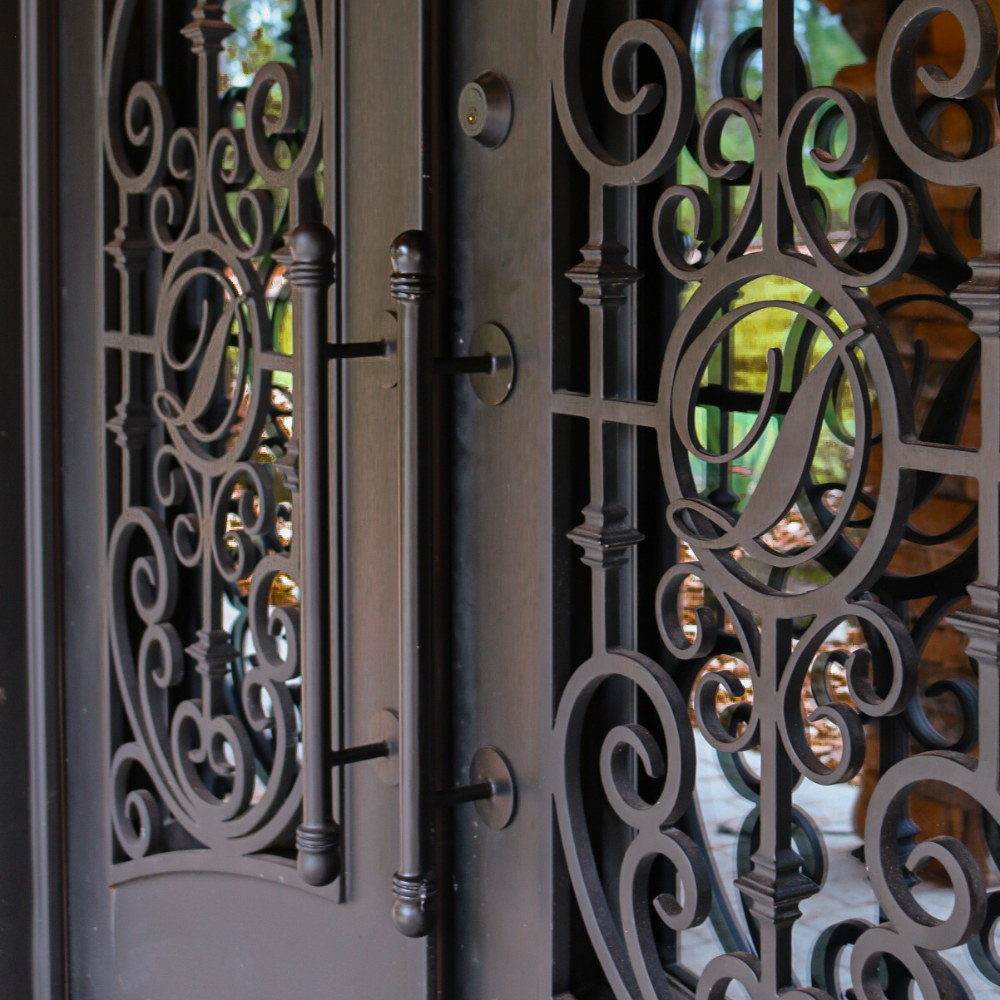 Custom Wrought Iron Door
